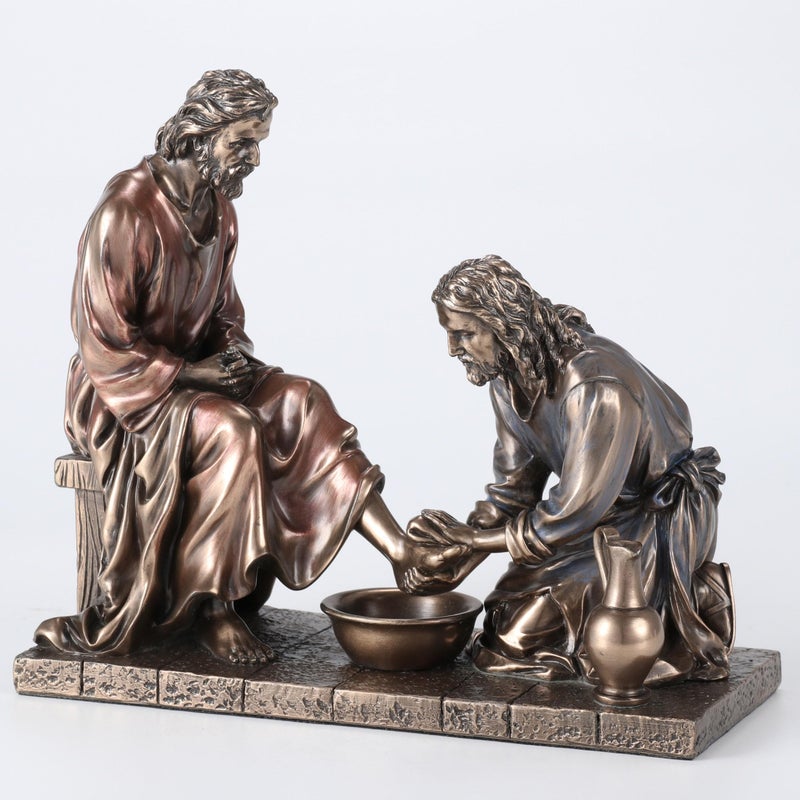 Unicorn Studios WU76001A4 Jesus Washing His Disciple's Feet - Mbz and Color - Image 1